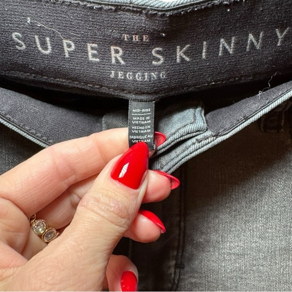 WHITE HOUSE BLACK MARKET Super Skinny Stretch Jegging 10 - Picture 9 of 10